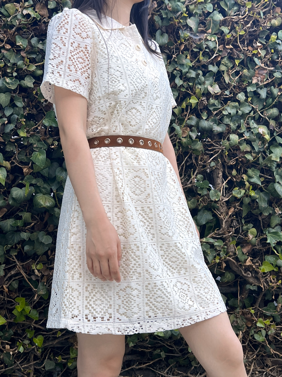 Little Fairy Hollow Lace Shift Skirt